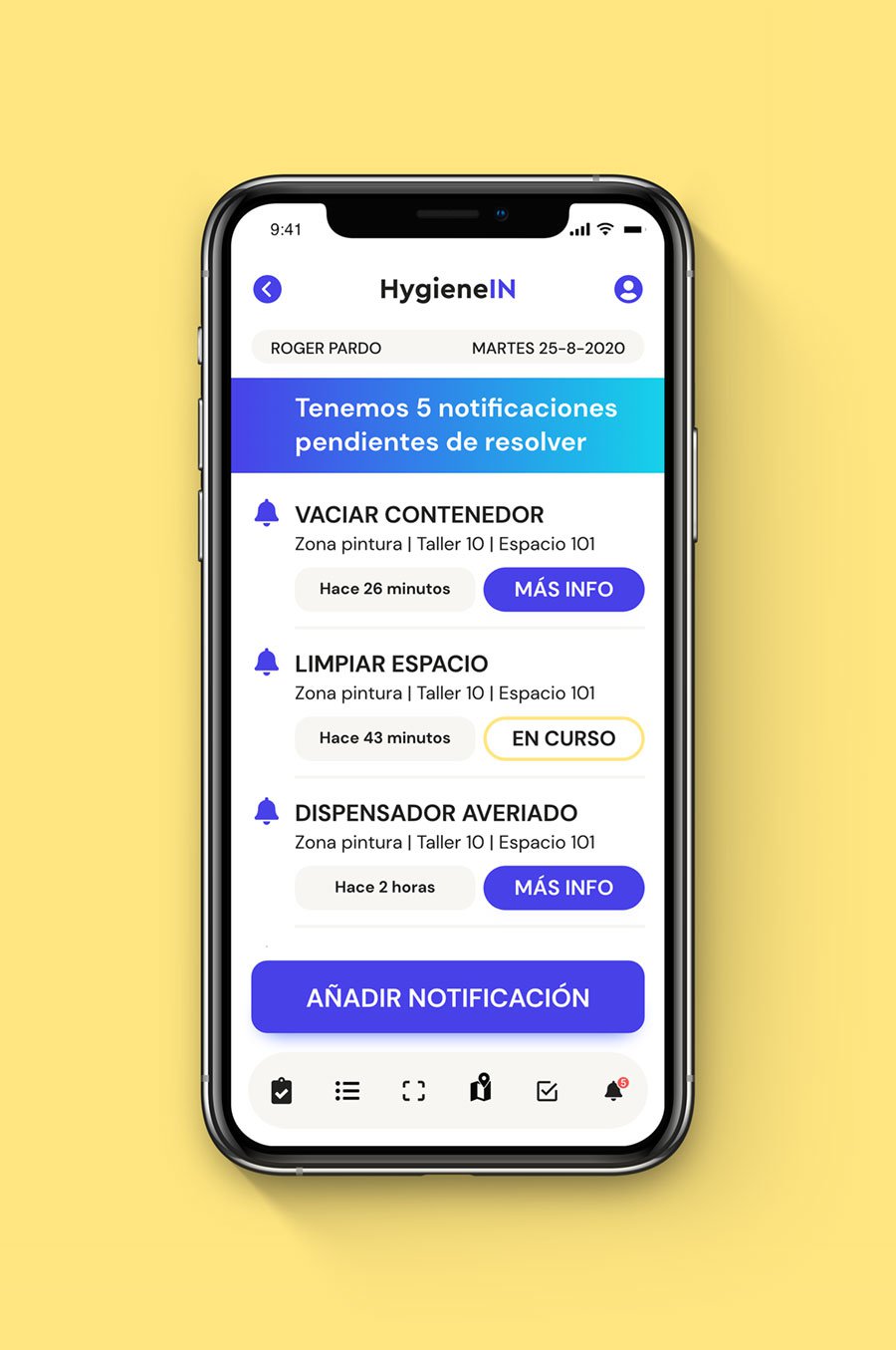 Pantalla 3 de la app