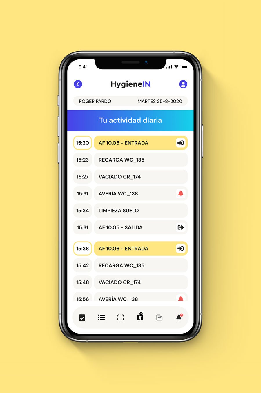 Pantalla 4 de la app