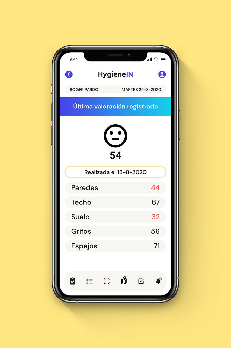 Pantalla 9 de la app